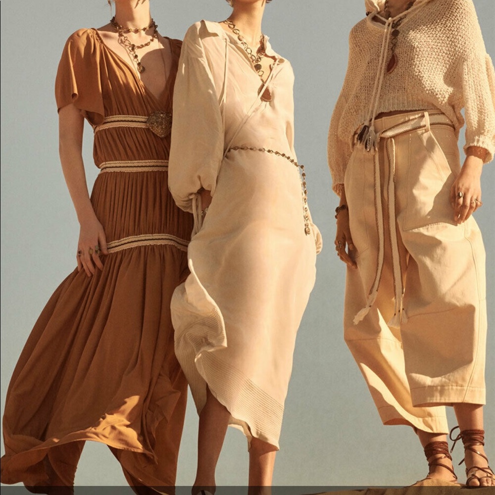 Zara SS19 Limited Edition Contrast Gathered Dress